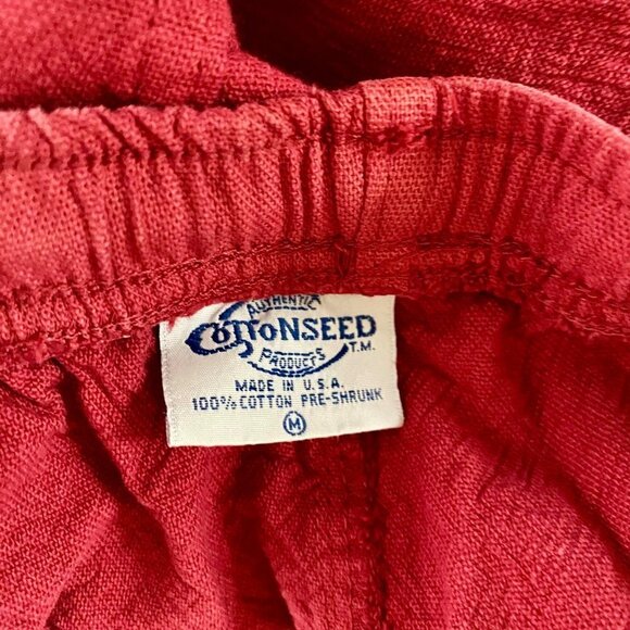 Cottonseed Cotton Pants Drawstring Waist with Pockets Medium NEW - Picture 5 of 6